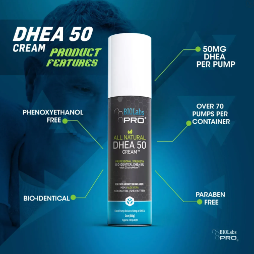 Cream DHEA - ДГЕА біоідентичний крем 50 мг BIOLabs PRO,,/2