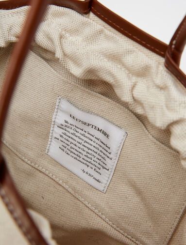 CANVAS BAG BROWN, Le 17 Septembre/5