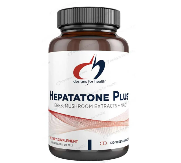 Hepatatone Plus - Гепататон Плюс підтримка печінки з грибами Designs for Health