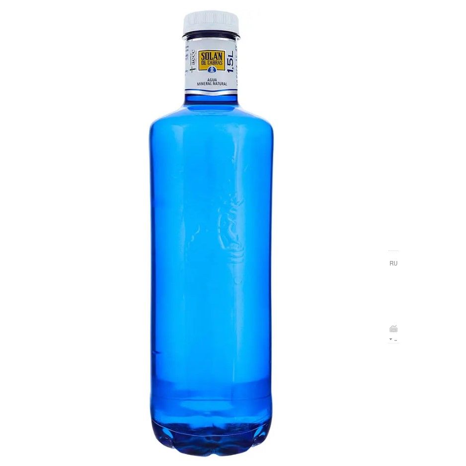 Вода мінеральна природна негазована Solan De Cabras