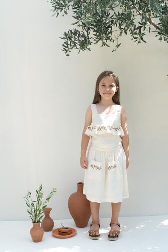 Sophia Blouse Milk, Kokori Kids/2