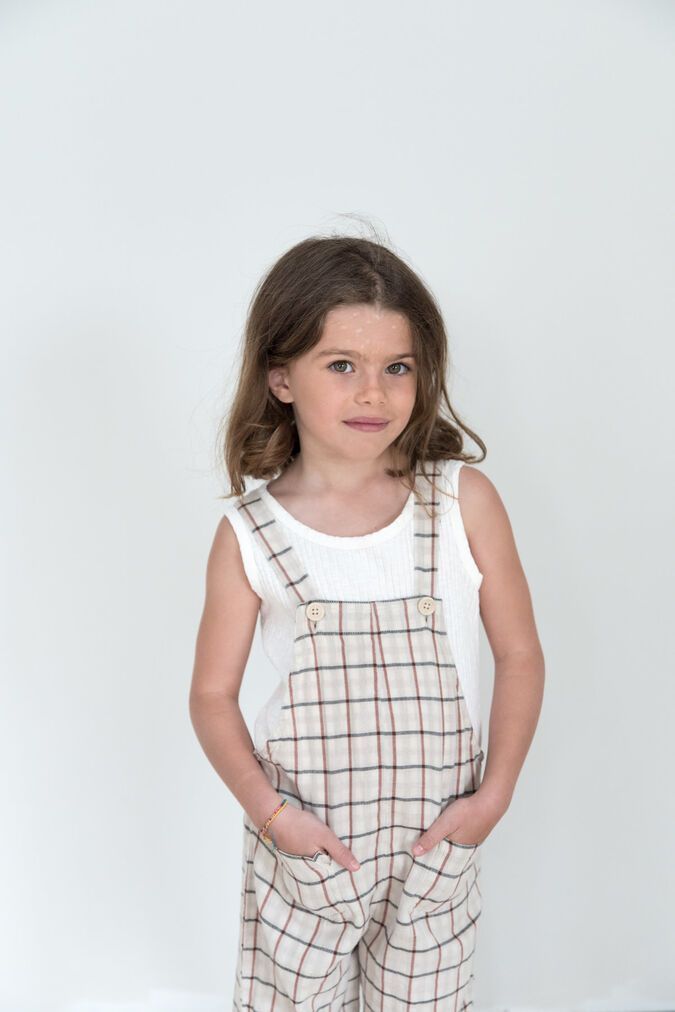 HARPER GIRL WOVEN DUNGAREE, Buho/2