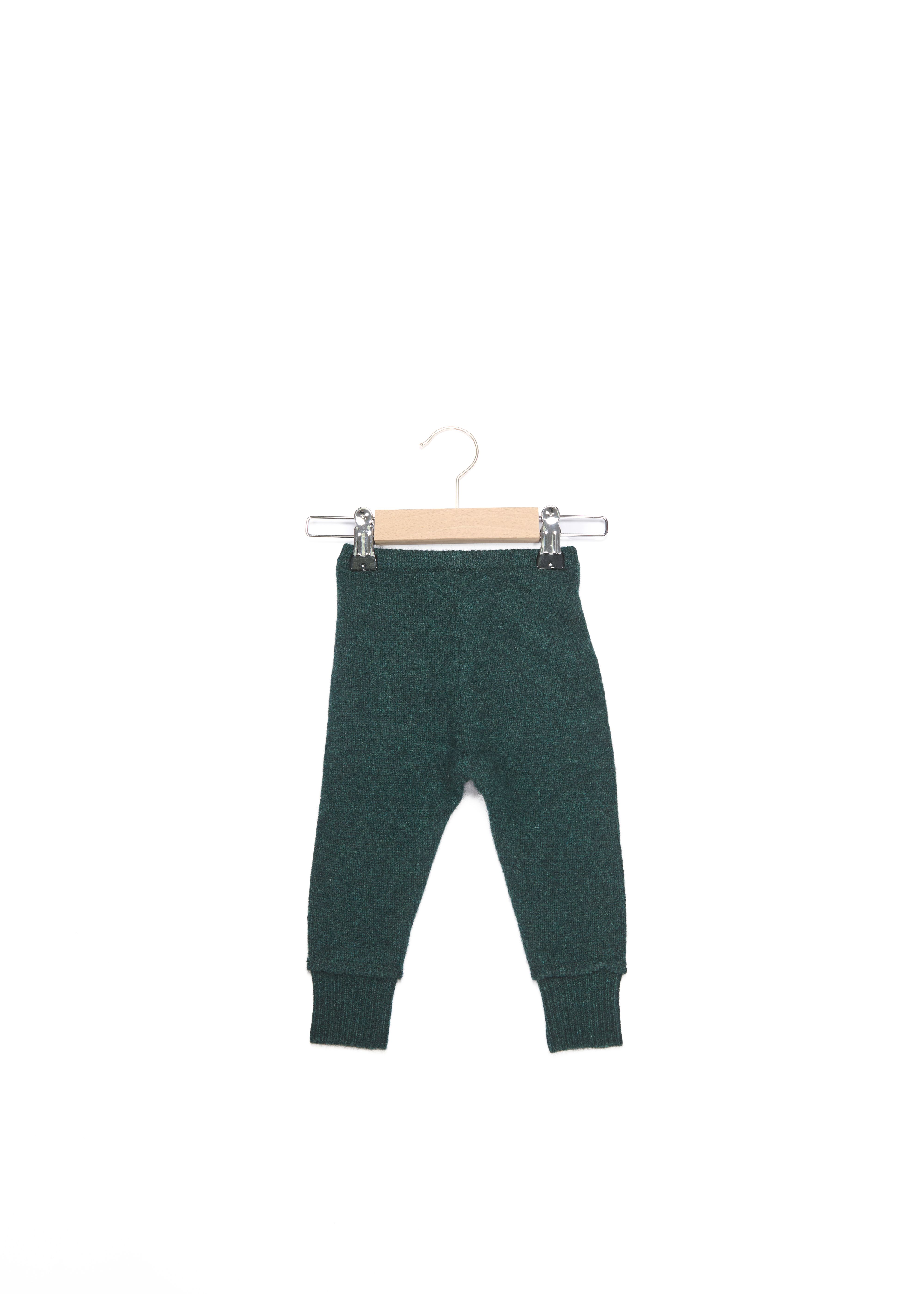 Трикотажні легінси для немовлят, зелена сосна  Caramel,/1