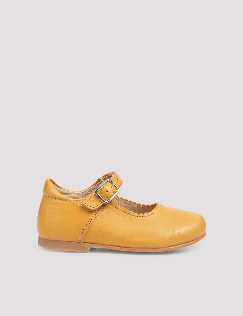 Scallop Ballerina Mustard Petit Nord, /1