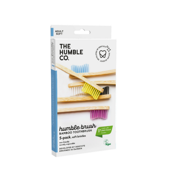 Набор бамбуковых щеток 5 шт The Humble Co.