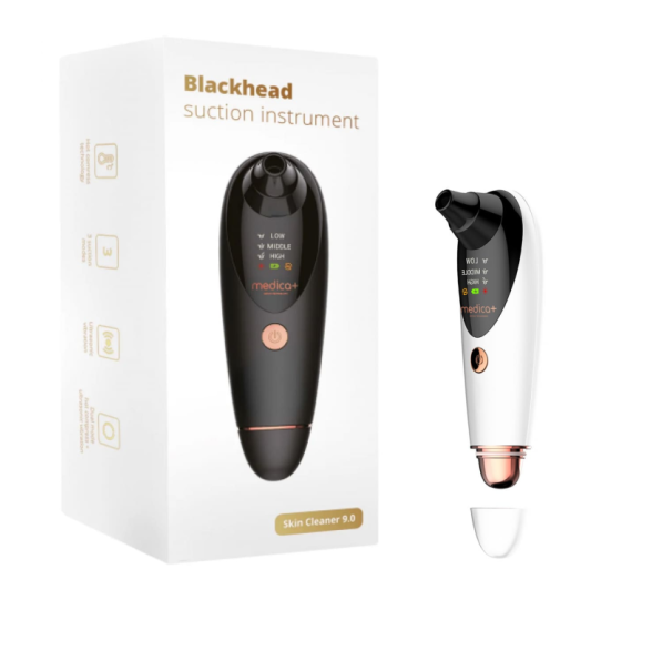 Вакуумный очиститель кожи и пор белый Medica+ SKINCLEANER 9.0 WT