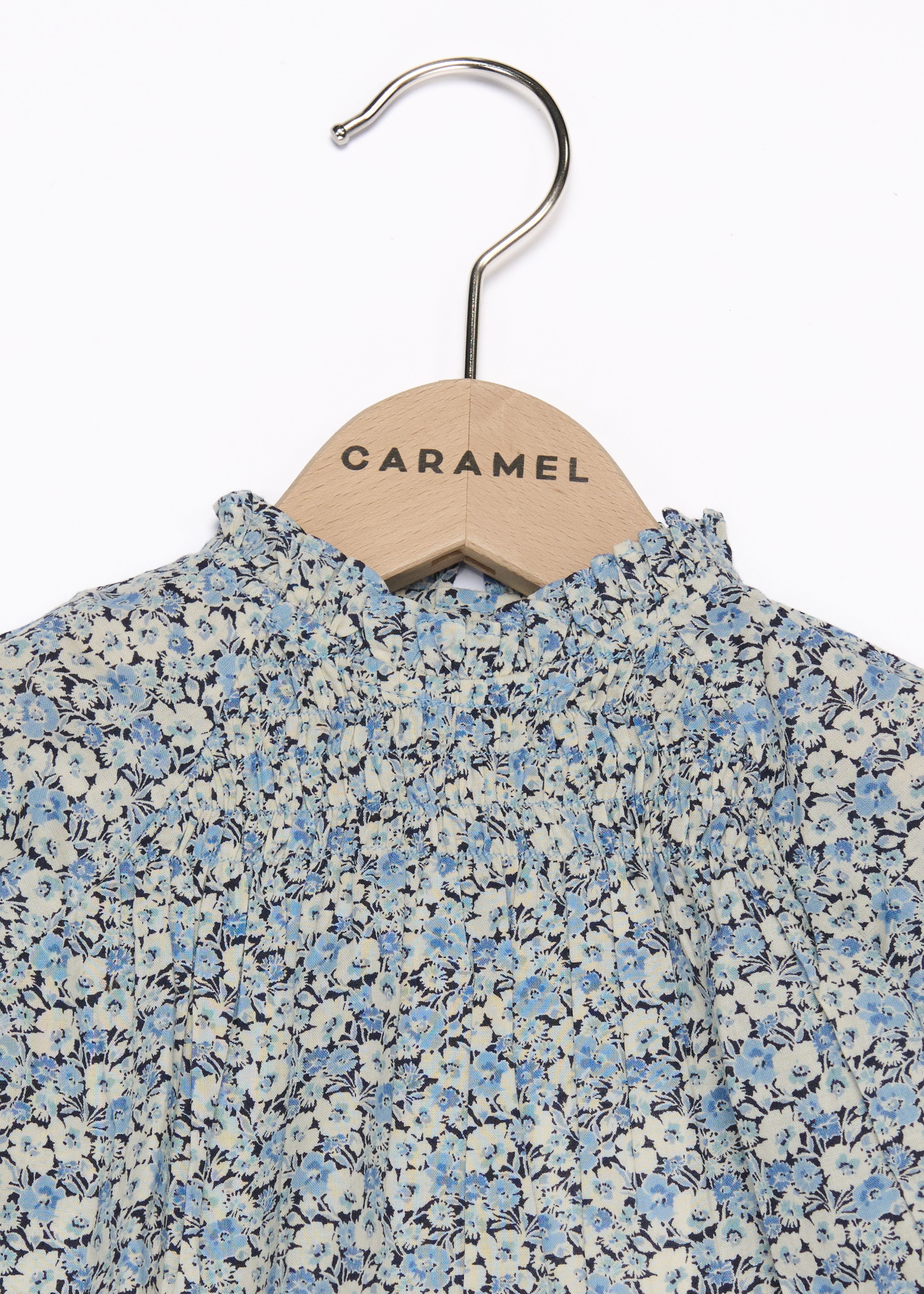 Платье для новорожденных синяя флора Caramel, /2