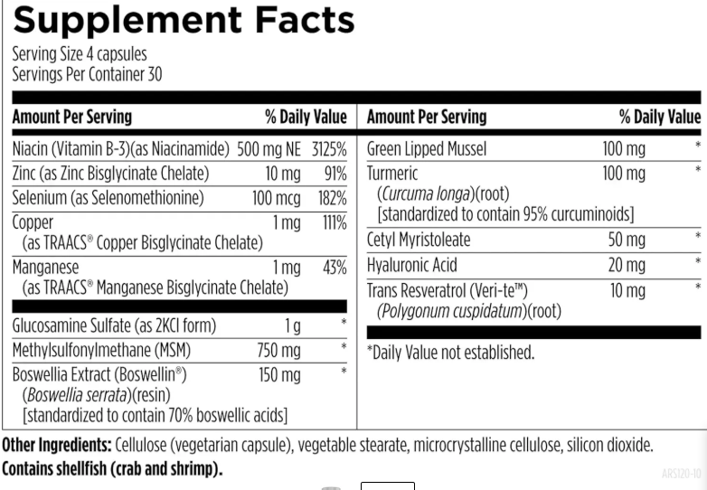 ArthroSoothe - Комплекс для здоров'я суглобів Designs for Health/1