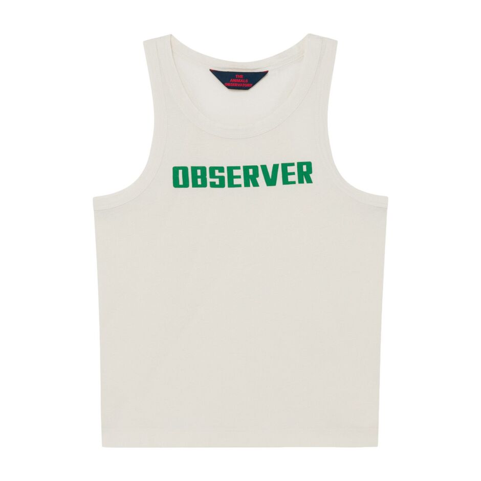 TANK FROG KIDS T-SHIRTWHITE OBSERVER The Animals Observatory, 