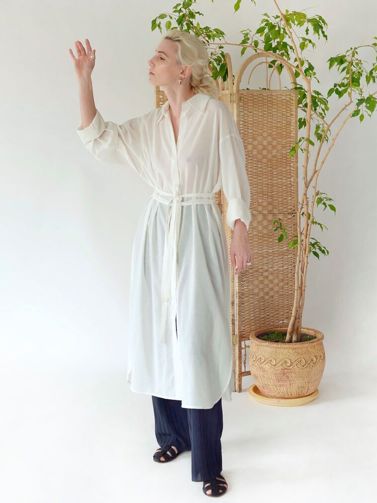 IVORY LONG SHIRT, Le 17 Septembre/2