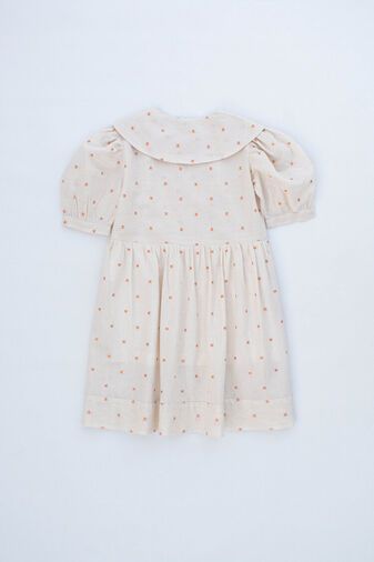 Linda Dress Copper Spots, Kokori Kids/1