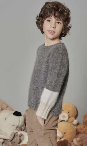 SWEATER CUMIN WOOL dark grey, Douuod/2