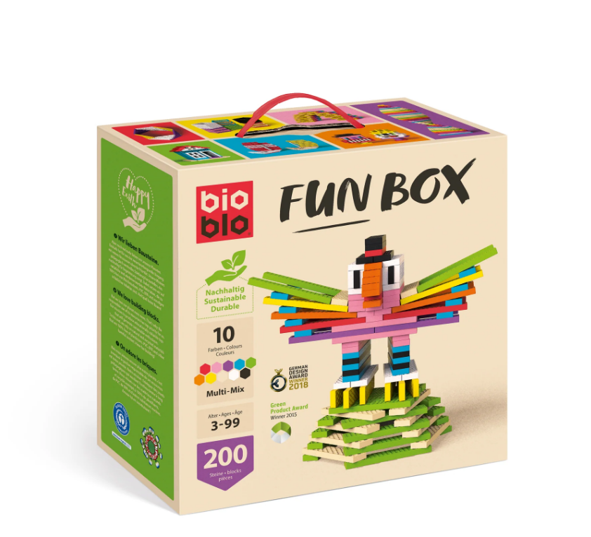 Конструктор "Multi-Mix" 10 кольорів 200шт, Bioblo