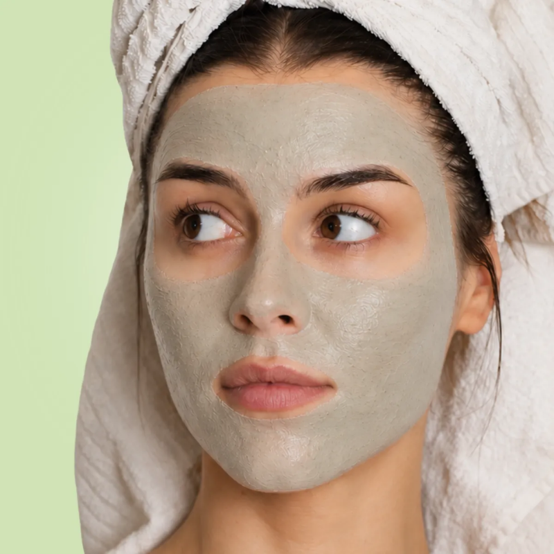 Очищающая маска с глиной и цинком для жирной и проблемной кожи PERFECT+ ALPHANOVA Thermal Care/1