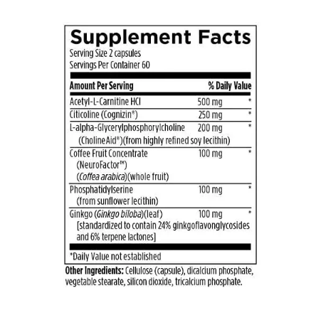 Brain Vitale - Оптимизация работы мозга Designs for Health/1