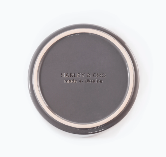 Керамическая миска Bowl Gray, Harley and Cho /1
