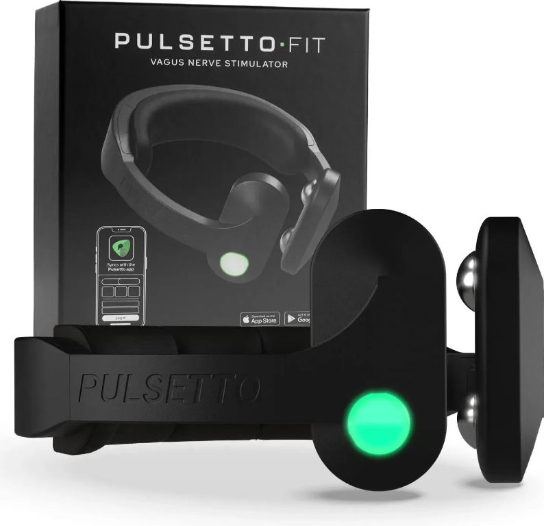 Vagus Nerve Stimulator / Стимулятор блукаючого нерва, реабілітаційний аксесуар Pulsetto FIT/8
