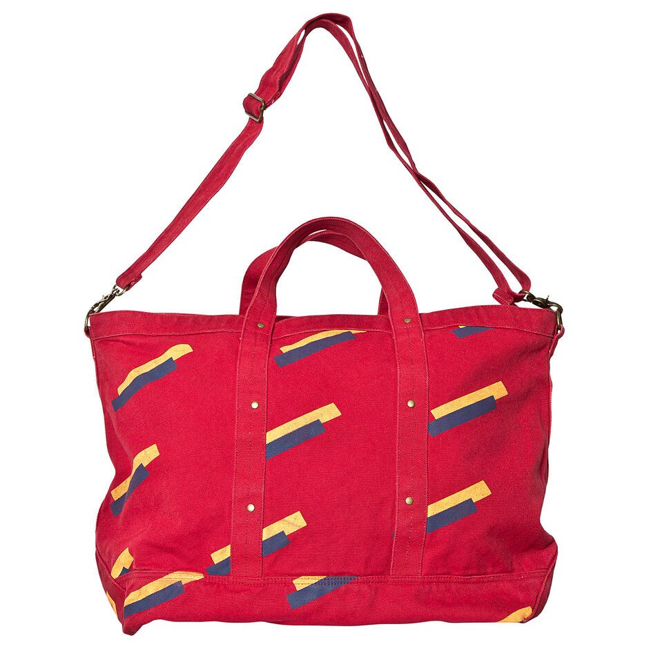 BIG CANVAS BAG RED APPLE The Animals Observatory, 