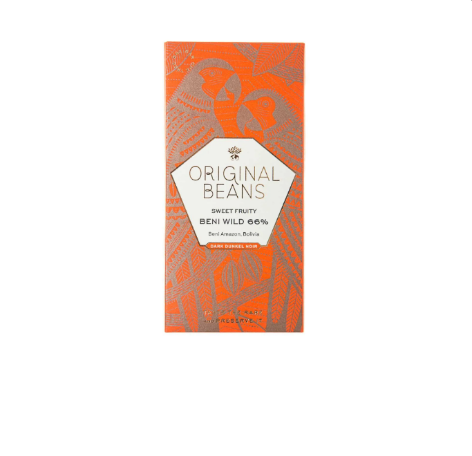 Шоколад чорний Бені Вайлд Болівія органічний, Original Beans