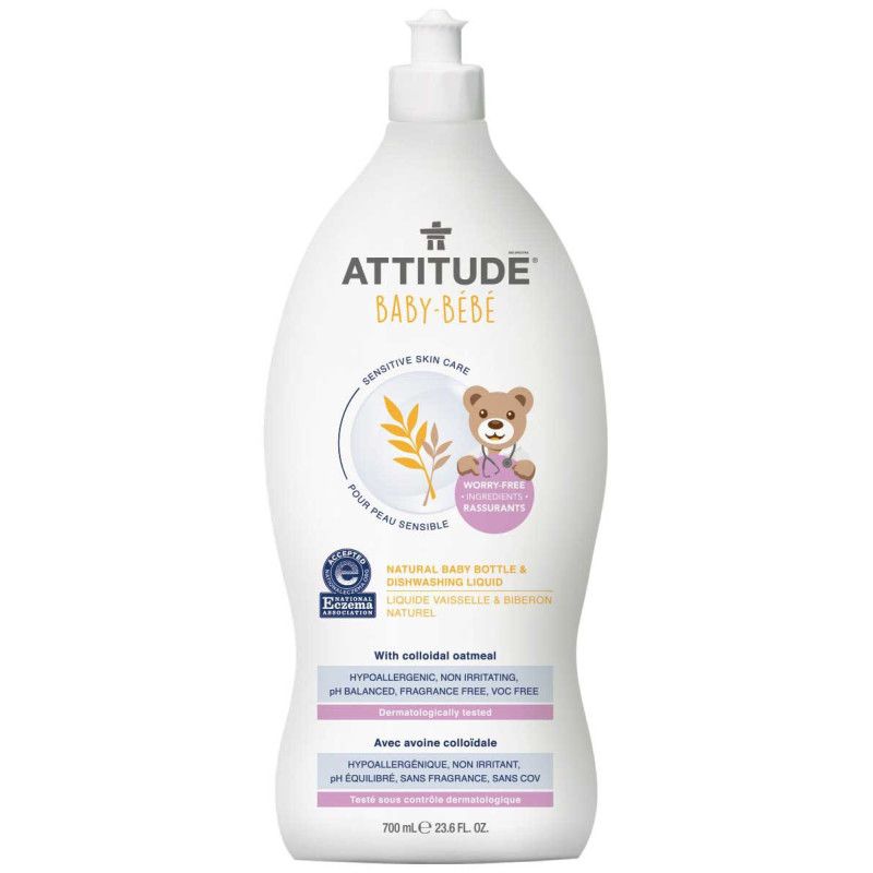 Рідкий засіб для миття дитячого посуду Attitude