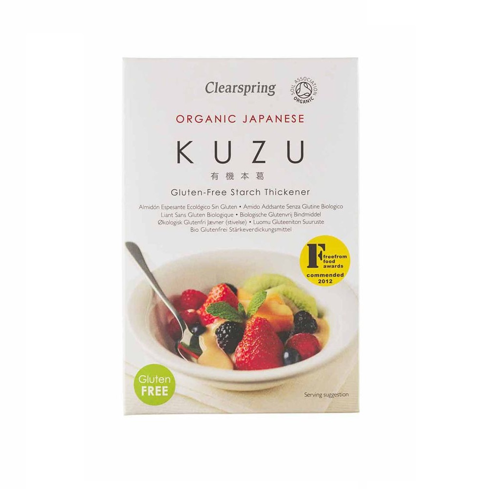 Крахмал из корня Кузу органический без глютена Clearspring, 