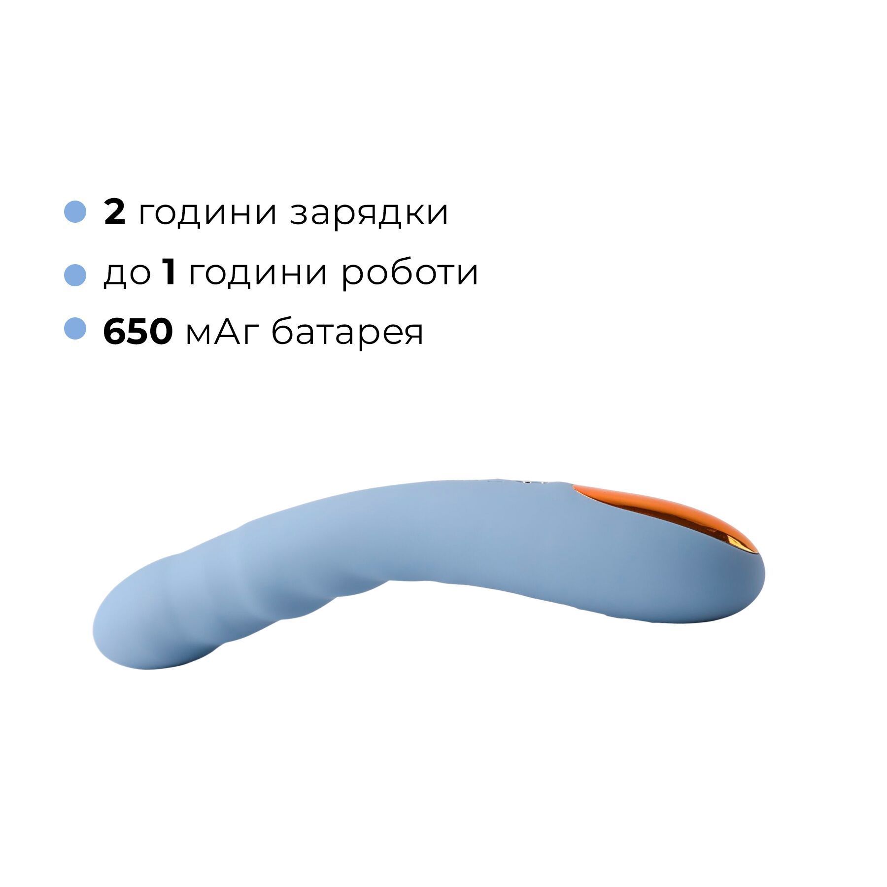 Смарт-вібратор з пульсацією Svakom Ava Neo Cornflower Blue/5