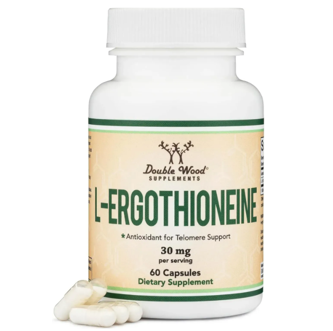 L-Ergothioneine / L-ерготионеїн підтримка здорового старіння 30 мг Double Wood