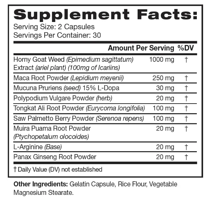 Male Support Formula / Формула поддержки мужского здоровья Neurobiologix/1