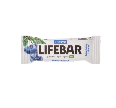 Батончик Черника-Киноа органический Lifebar Superfoods Lifefood магазин Glossary 