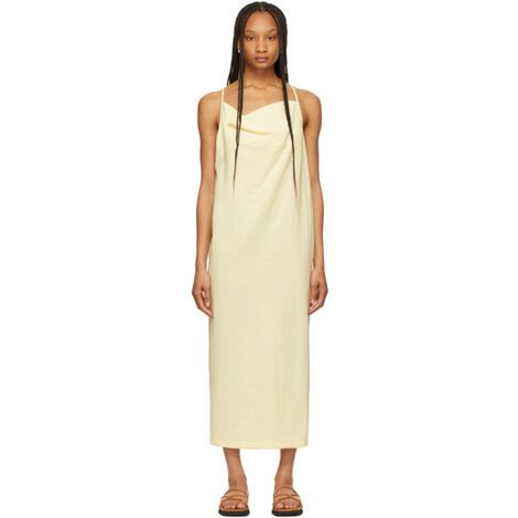 SLEEVELESS DRESS LIGHT YELLOW, Le 17 Septembre