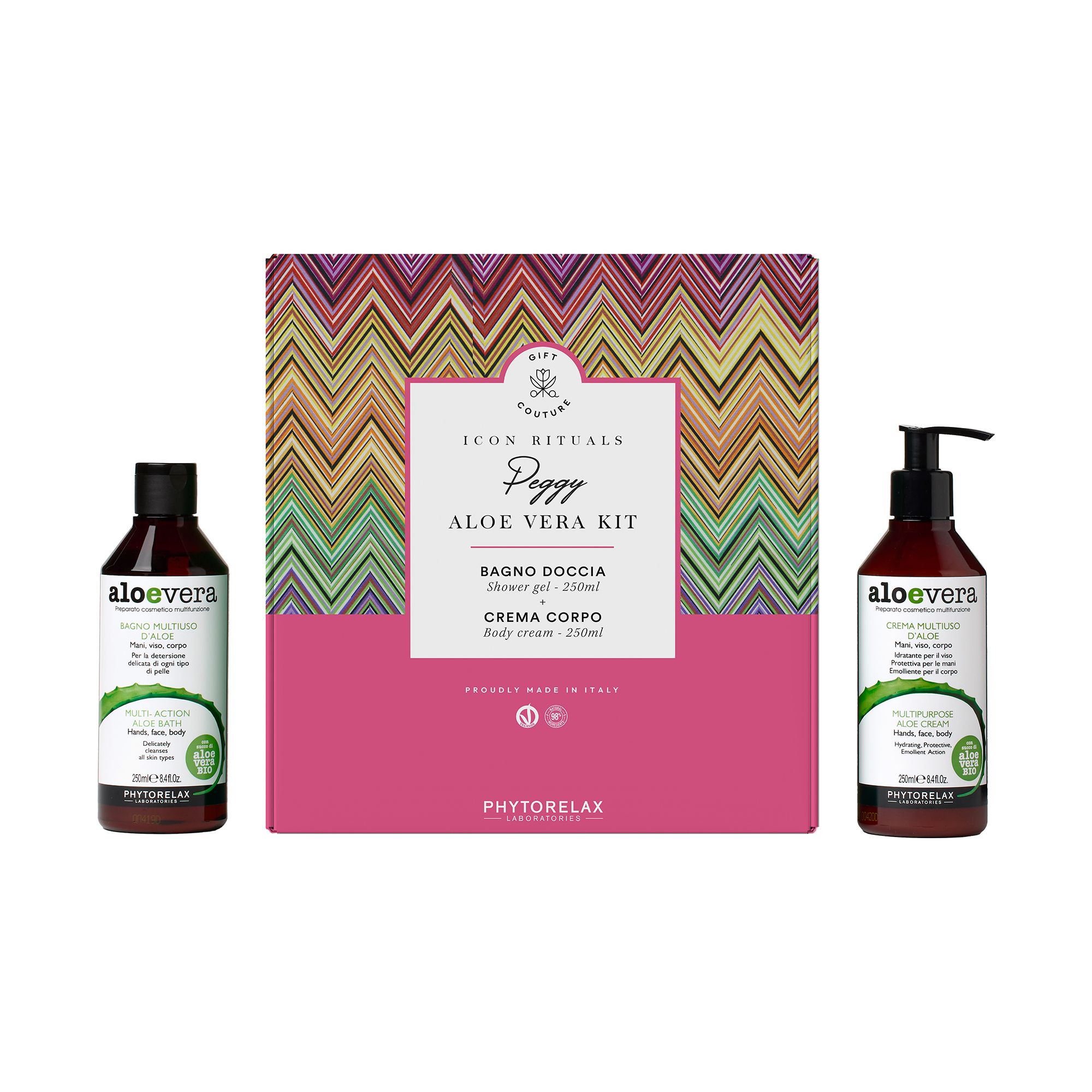 ALOE VERA /АЛОЄ ВЕРА БАГАТОФУНКЦІОНАЛЬНИЙ ОЧИЩУЮЧИЙ ГЕЛЬ + БАГАТОФУНКЦІОНАЛЬНИЙ КРЕМ ДЛЯ ТІЛА/РУК/ОБЛИЧЧЯ Phytorelax, 