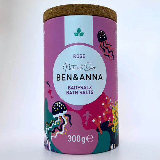 Соль для ванны Роза, Ben&Anna