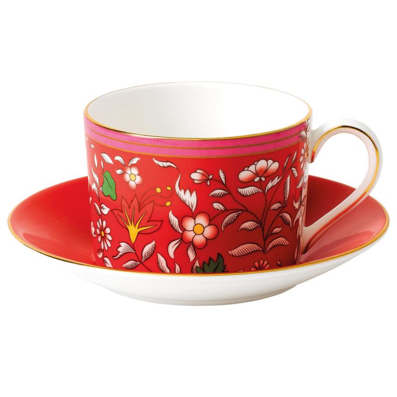 Чашка с блюдцем "Crimson Jewel" Wonderlust, Wedgwood