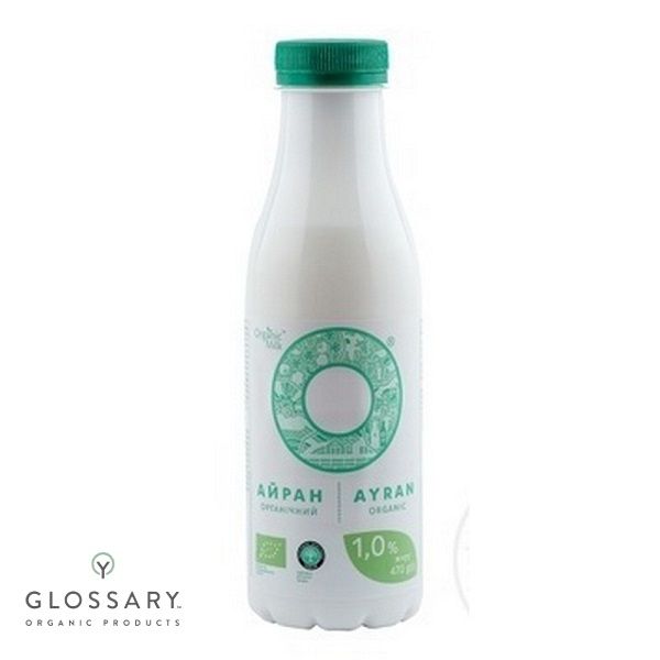 Напій кисломолочний органічний "Айран" жирність 1,0% Organic Milk, 