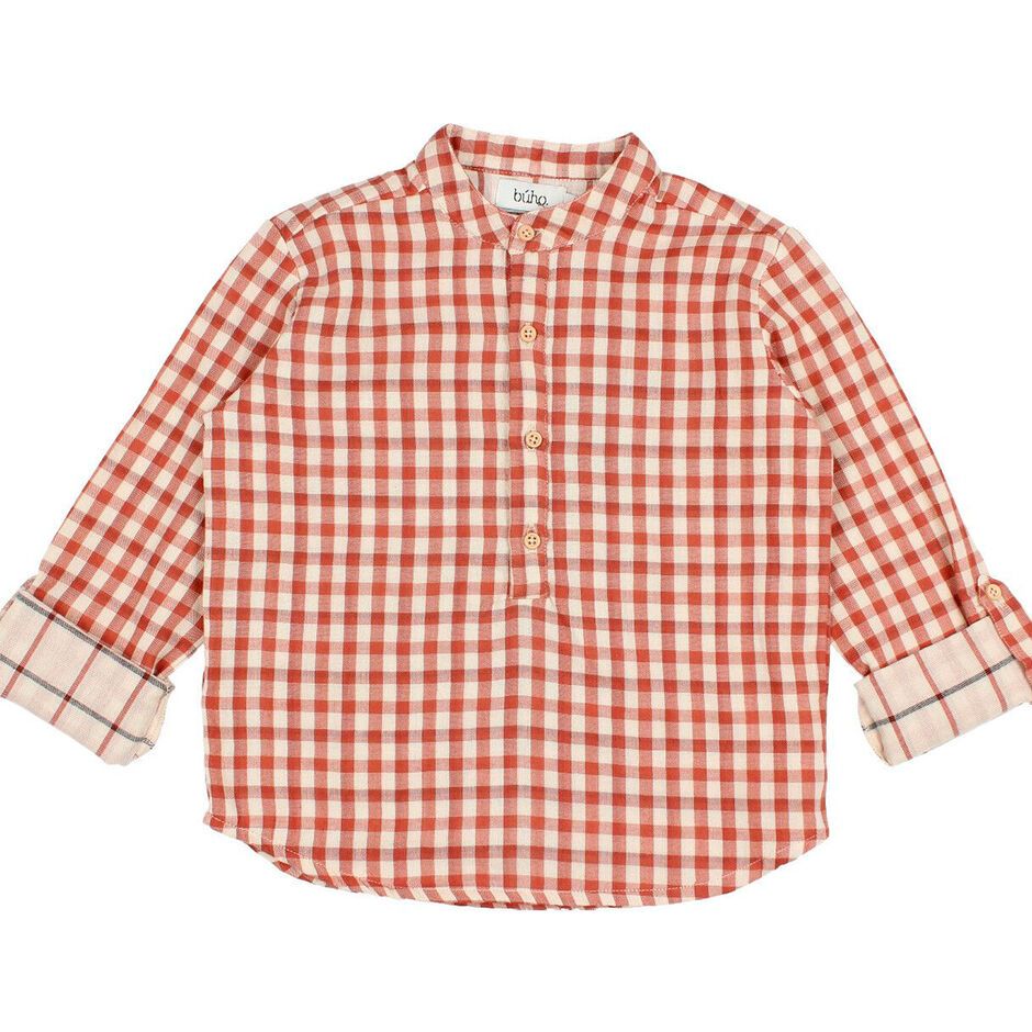 PAUL CHECK BOY WOVEN SHIRT, Buho