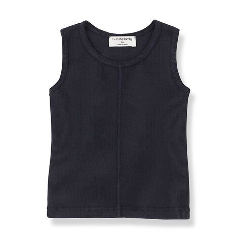 LEA sleeveless top blue, 1+ in the family