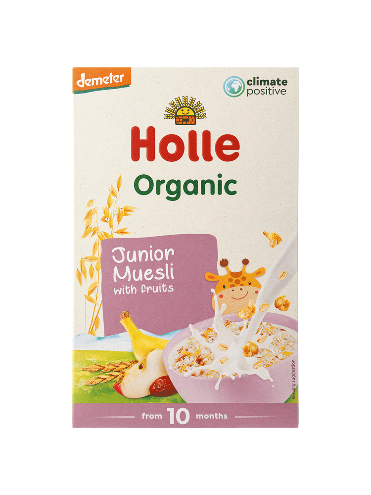 Мюсли Holle органические мультизлаковые с фруктами с 10 месяцев 