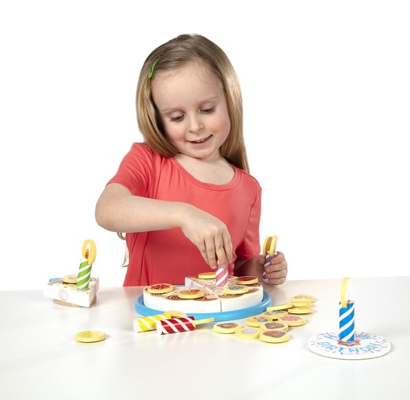 Деревянный набор "День рождения-торт" от 3 лет Melissa&Doug/1