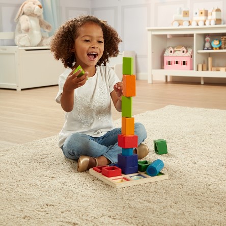 Деревянный сортер "Формы" от 2 лет Melissa&Doug/1