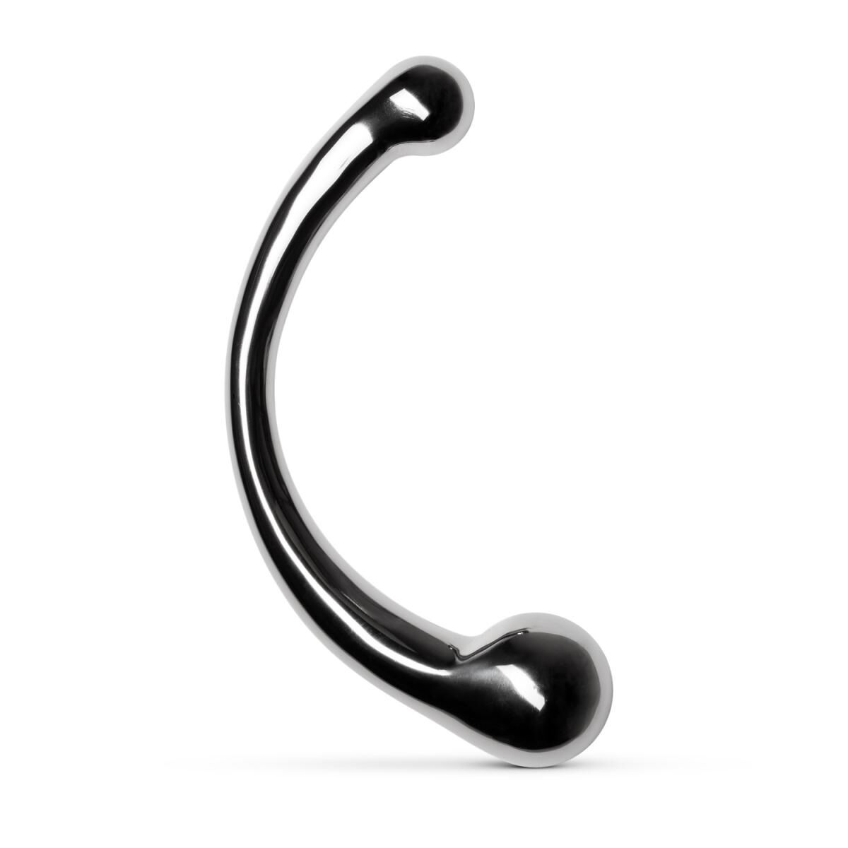 Металевий дилдо – The Curvey G-Spot Metal Dildo Sinner Gear Unbendable