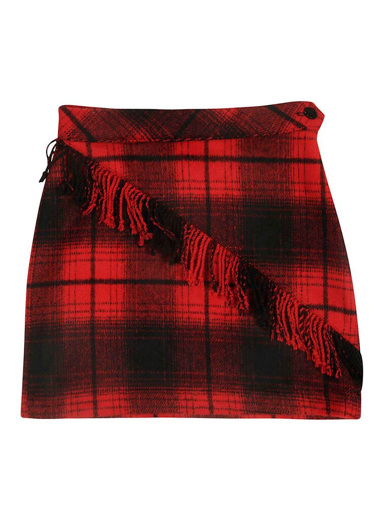 Noelle Skirt Tartan Check, Les coyotes de Paris