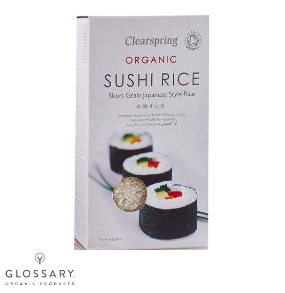 Рис для суши органический Clearspring, 
