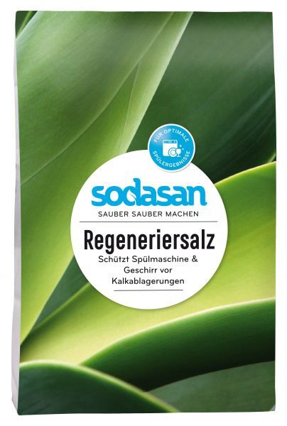 Органічна Сіль регенерована для посудомийних машин SODASAN