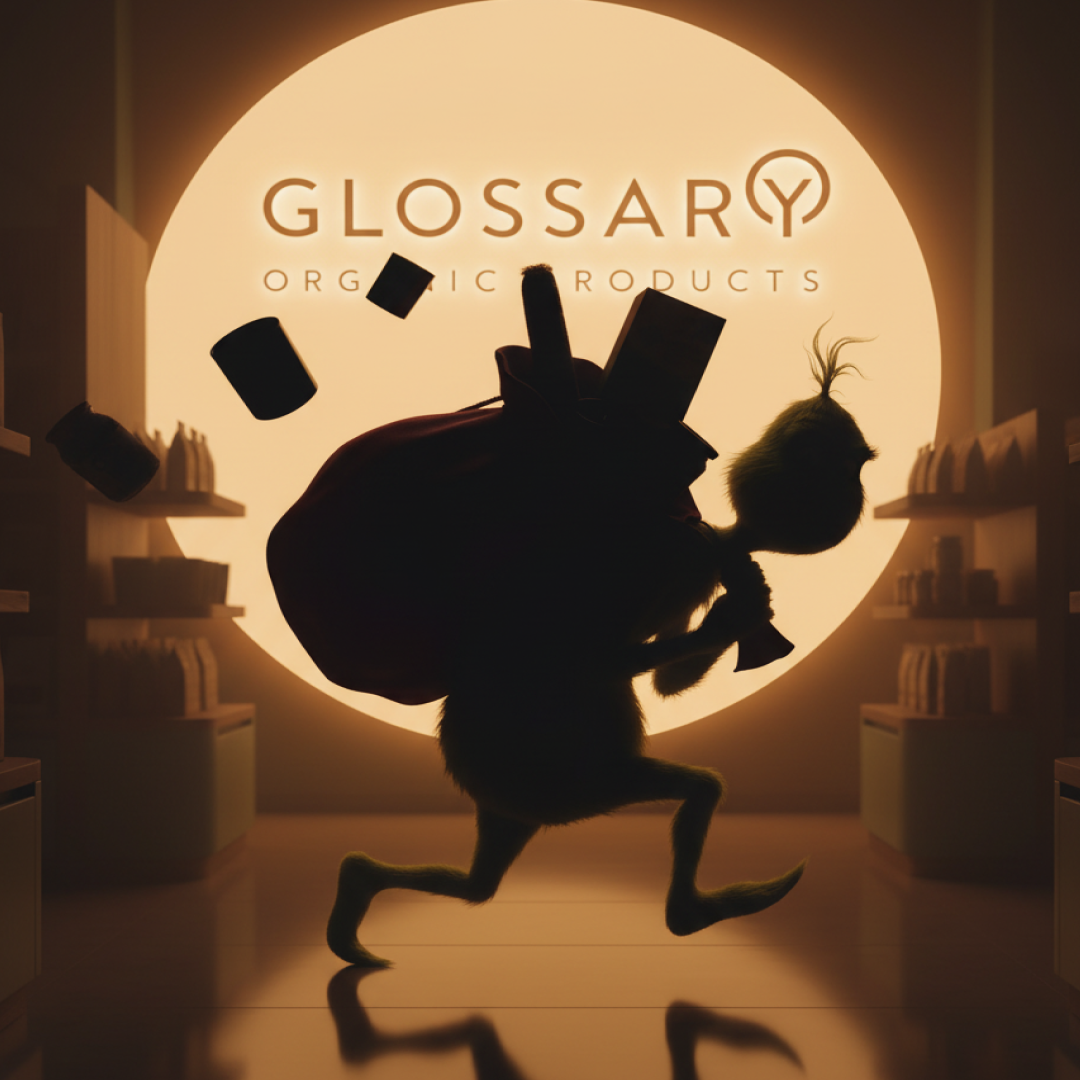 Увага! Ґрінч прокрався до Glossary  Organic… і вчинив справжній саботаж!