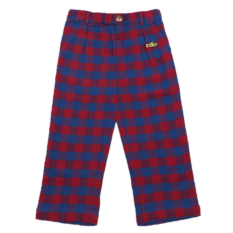 Tartan Woven Pants, Bobo Choses