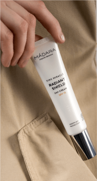 Дневной крем TIME MIRACLE RADIANT SHIELD с SPF15 MADARA,