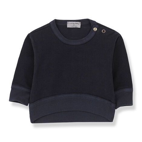 SIRACUSA sweatshirt blue notte, 1+ in the family