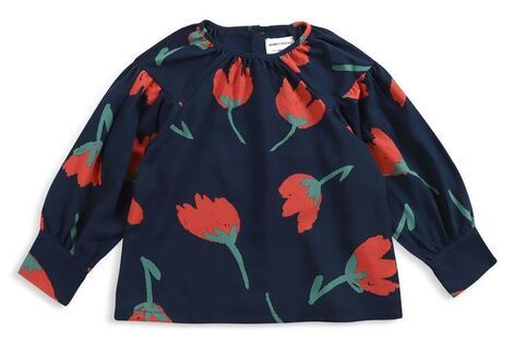 Big Flowers woven blouse, Bobo Choses