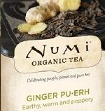 Чай «Имбирный пуэр» Numi пакетированный магазин Glossary 