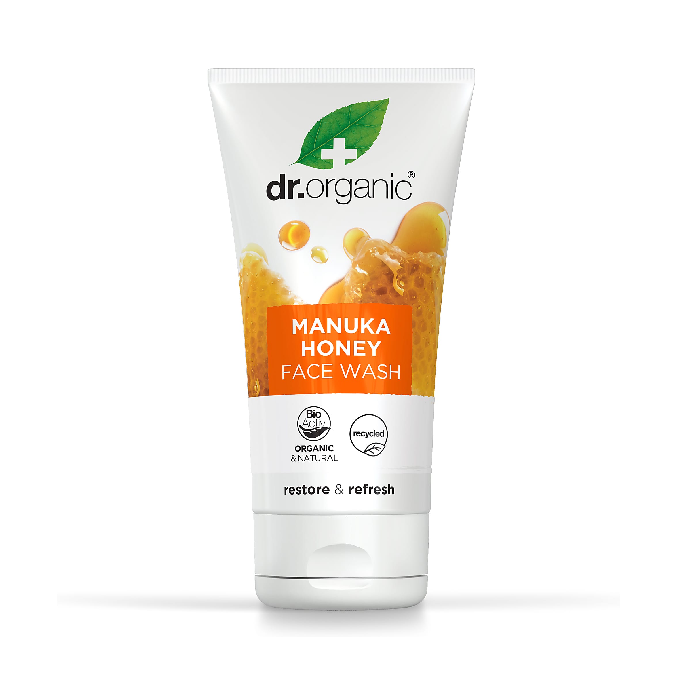 Очищающий гель для лица с медом Манука Dr.Organic